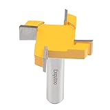 Exqutoo CNC Spoilboard Surfacing Router Bit 1/2 Inch Shank Durable Carbide Tipped Slab Flattening...