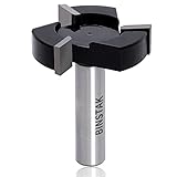 CNC Spoilboard Surfacing Router Bits, 1/2 inch Shank 2 inch Cutting Diameter, Slab Flattening Router...