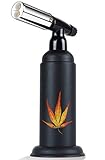 Big Butane Torch, Zoocura Refillable Industrial Butane Torch Adjustable Double Flames Blow Torch...
