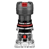 PORTER-CABLE PCE6430 4.5-Amp Single Speed 1/4-Inch Laminate Trimmer, Router