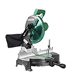 Metabo HPT 10-Inch Miter Saw | Single Bevel | Compound | 15-Amp Motor | C10FCGS