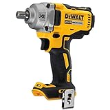 DEWALT 20V MAX* XR Cordless Impact Wrench Kit with Detent Pin Anvil, 1/2-Inch, Tool Only (DCF894B)