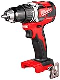 Milwaukee M18 18-Volt Lithium-Ion Brushless Cordless 1/2 Inch Compact Drill/Driver (Tool-Only)...