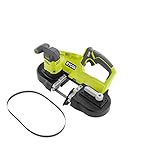Ryobi 18-Volt ONE+ Cordless 2.5 in. Portable Band Saw (Tool Only) P590, (Bulk Packaged, Non-Retail...