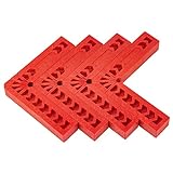 Square 90 Degree Positioning Squares, 4 Inch Carpenter Squares for Woodworking, Clamping Squares...