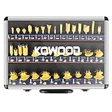 KOWOOD Router Bits Sets of 35B Pieces 1/4 Inch T Shape Wood Milling Cutter
