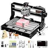 Genmitsu CNC 3018-PRO Router Kit GRBL Control 3 Axis Plastic Acrylic PCB PVC Wood Carving Milling...
